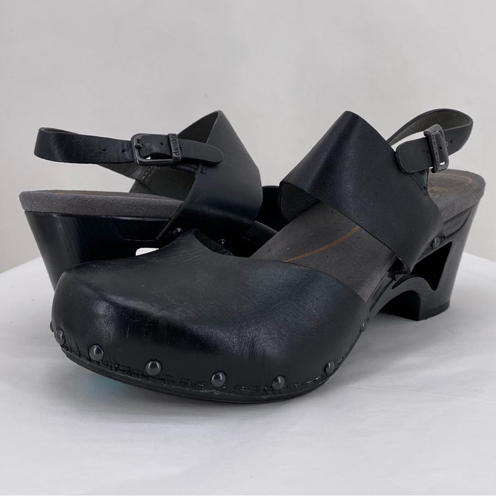 Dansko black clogs